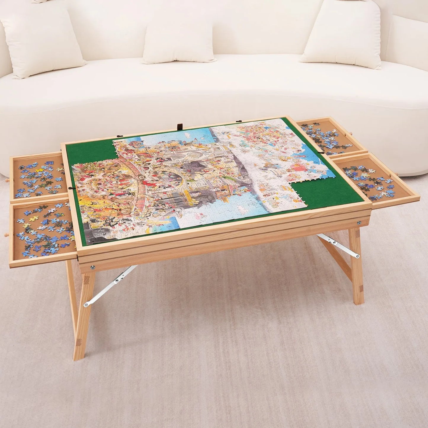 MySlavko™ Adjustable Puzzle Table