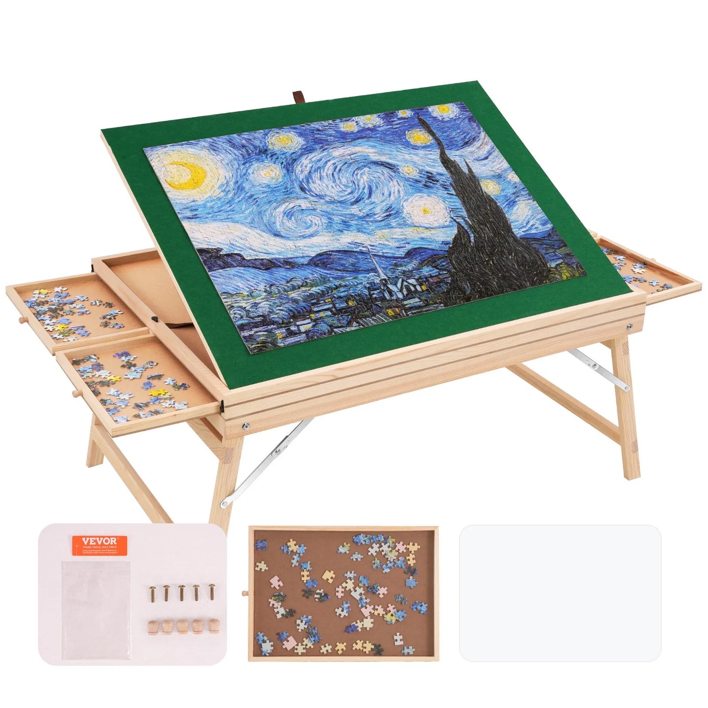 MySlavko™ Adjustable Puzzle Table